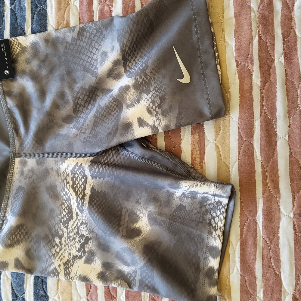 Nike Gray Snake Print Shorts